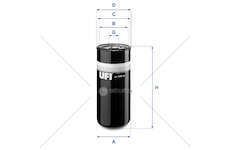 Fuel filter DXI 11 - KERAX/MAGNUM/PREMIUM Ufi