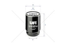 Fuel filter Filtro Diesel Ufi