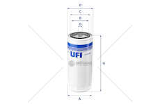 Fuel filter Filtro Diesel Ufi