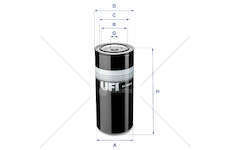Fuel filter Filtro Diesel Ufi