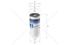 Fuel filter Filtro Diesel Ufi