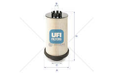 Fuel filter Filtro Diesel Ufi