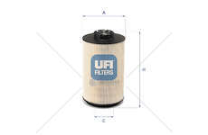 Fuel filter Filtro Diesel Ufi