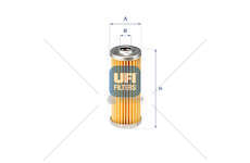 Fuel filter Filtro Diesel Ufi