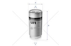 Fuel filter FORD CARGO Ufi