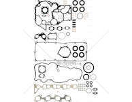 Full Gasket Set, engine 4JK1-TC / D-MAX 2.5 Victor Reinz
