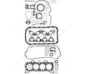 Full Gasket Set, engine D15B79 - D16A6 - D16A7 Victor Reinz