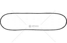 Gasket, cylinder head cover 8040.04.200/8045.05/8045.06 Victor Reinz