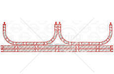 Gasket, oil sump DC 16.03/04/08 - P,G,R,T-SERIES Elring