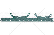 Gasket, oil sump TD 70 B/F/FS/G - F7 Elring