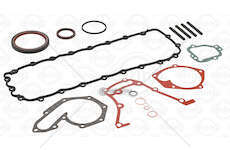 Gasket Set, crank case F9Q - KANGOO 1.9 DCI Elring