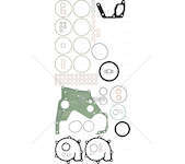 Gasket Set, crank case MIDR 04.02.26 A4-A/41-B4/B41 D.102.0 Victor Reinz