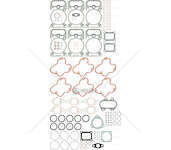 Gasket Set, cylinder head MIDR 06.20.45D41/06.23.56A/B41 04/96>D123 Victor Reinz