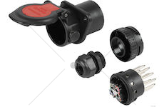 GNIAZDO ABS/EBS 24V 15-POLOWE NA SRUBKI HERTH 51305669
