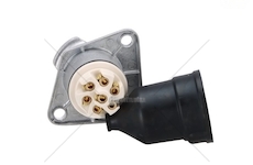 GNIAZDO EURO ALUM.-S 7P/24V E.JAEGER 111083