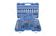 Gola sada 1/4”, 3/8”, 1/2”, šestihranné hlavice, 192 ks - BGS