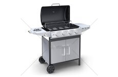 Gril zahradní plynový MASTER CHEEF pojízdný CATTARA