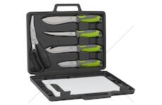 Grilovací nože a nůžky sada 4+1+1