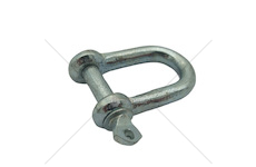 Háček pojistný lanka 6mm, šroub