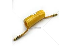 Hadice spirálová žlutá M16 délka 5m