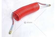 Hadice vzduchová spirálová červená M22 7m