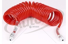 Hadice vzduchová spirálová m16x1,5/m16x1,5 5m červená 0013020_A