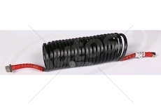 Hadice vzduchová spirálová m18x1,5/m18x1,5 5m černá/červené konce 0038685_A