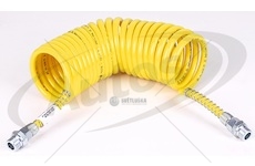 Hadice vzduchová spirálová m22x1,5/m22x1,5 5m žlutá 0150542_A