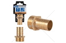 Hadičník mosazný 25mm s vnějším závitem 1" GEKO