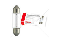 Halogenová žárovka C10W Festoon 36mm 12V 10ks