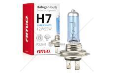 Halogenová žárovka H7 12V 55W UV filter (E8) Super White