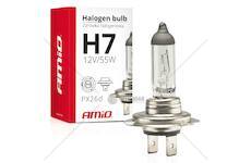 Halogenová žárovka H7 12V 55W UV filtr (E8) AMiO-01156
