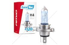 Halogenová žárovka LumiTec SuperWhite +120% H4 12V 60/55W