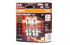 Halogenová žárovka Osram H4 12V 60/55W P43t NIGHT BREAKER 200 /2 ks