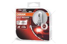 Halogenová žárovka Osram H4 12V NIGHT BREAKER SILVER +100%) /2 ks
