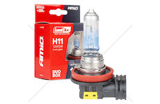 Halogenové žárovky H11 12V 55W LumiTec NEXT GENERATION +135% DUO AMiO-04408