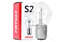 Halogenové žárovky S2 12V 35/35W BA20d 1ks