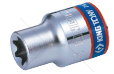 Hlavice nástrčná E-TORX E22 krátká KING TON 437522M