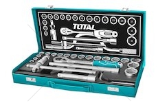 Hlavice nástrčné, sada 24ks, 1/2