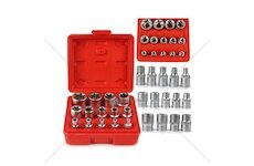 Hlavice nástrčné Torx E4 - E24, 1/2