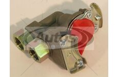 Hlavice spojovací m22x1,5  2-vývodová červená 390530322_A