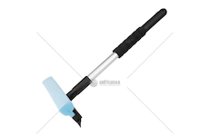 Hliníková stěrka na okna 20cm hlava 46/70cm AMiO-03854