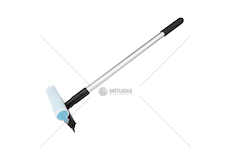 Hliníková stěrka na okna 20cm hlava 59/100cm AMiO-03855