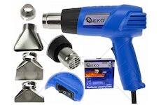 Horkovzdušná pistole 2000W, 4 trysky GEKO