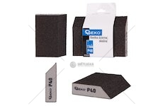 Houba brusná, zkosená, 125x90x25mm, P40 GEKO