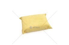 Houbička z perforované, syntetické jelenice, malá 12,5 x 8,5 x 4cm