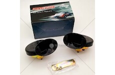 Houkačka, klakson elektrická 24V - sada (zapojení 12V+12V)