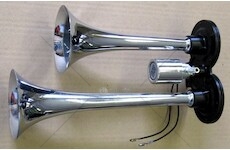 Houkačka vzduchová 12v/24v fanfára 2 tóny 998000611_A