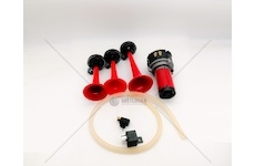 Houkačka vzduchová 3-tónová s kompresorem 12V