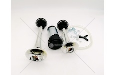 Houkačka vzduchová trubka dvojitá 166/216mm 12V s kompresorem